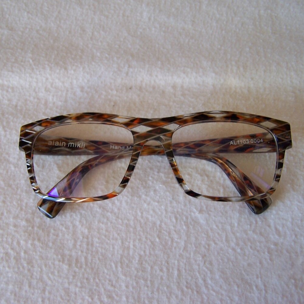 Alain Mikli AL1103 0004 New Multi Diamond Eyeglass Frames